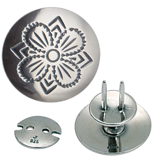 Knivknapp 19 mm okisdert 087131