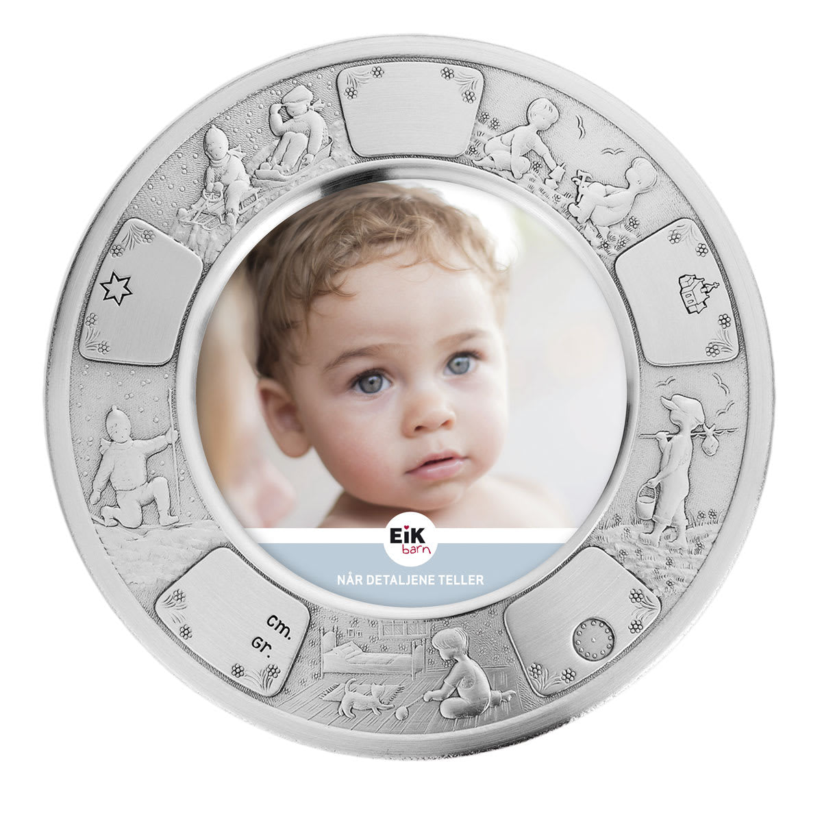 1252 Hans ramme i tinn