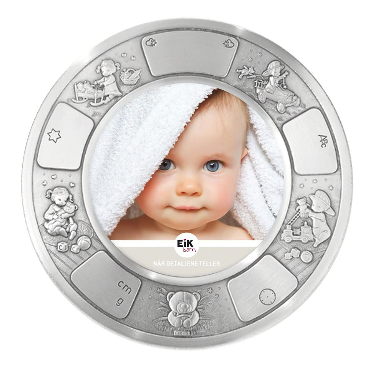 1270 Hjertevenn ramme i tinn