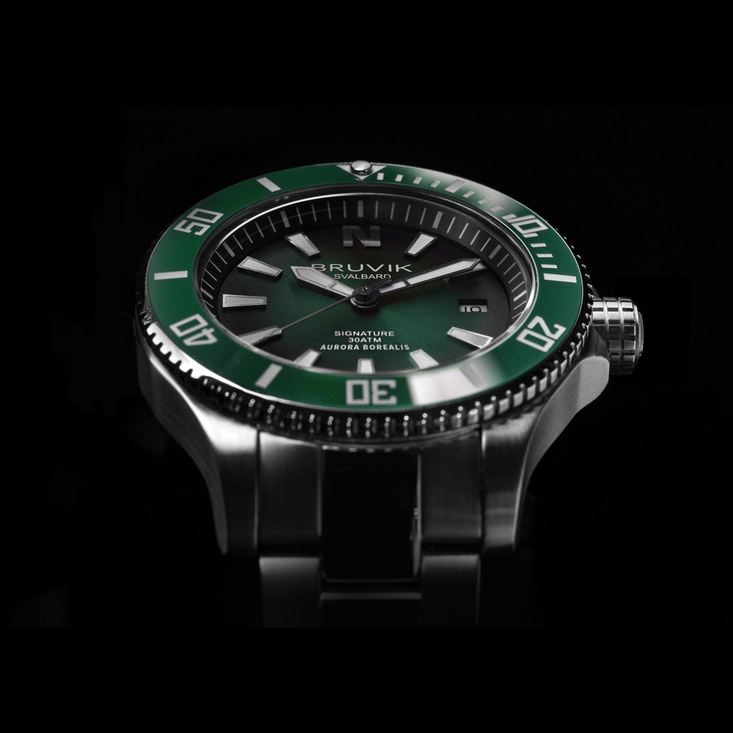 Bruvik Svalbard Aurora Borealis