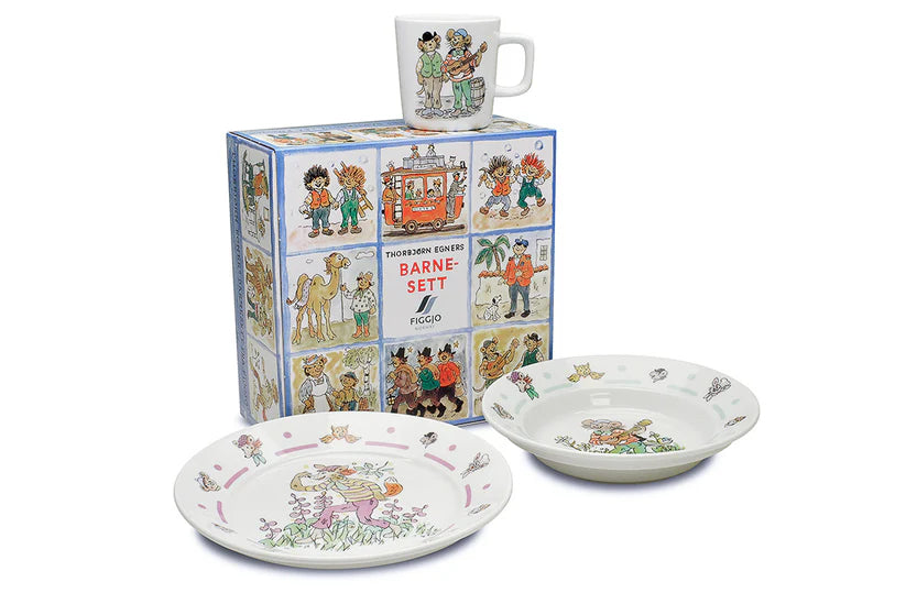 Hakkebakke skogen sett 3 deler