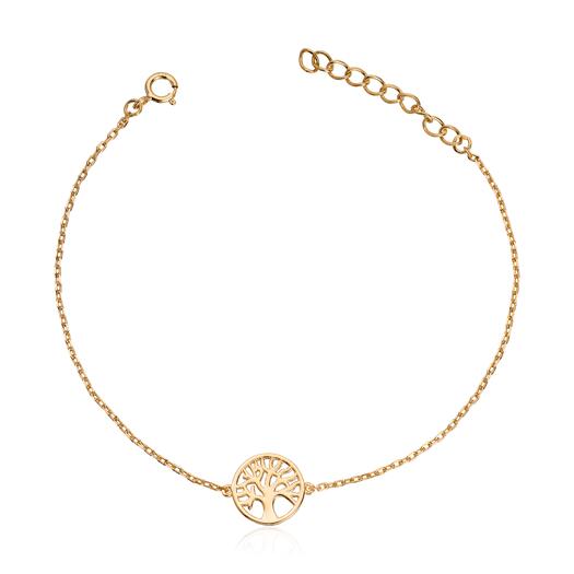 Armbånd i forgylt sølv "livets tre" Mod. 3016819
