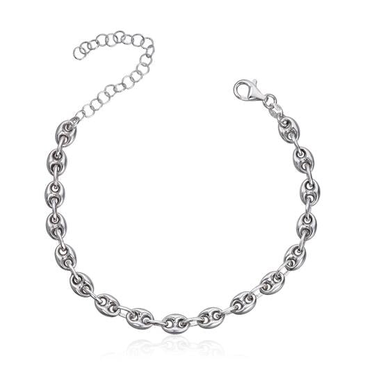 Armbånd i sølv "Coffee been" Mod. 3043120