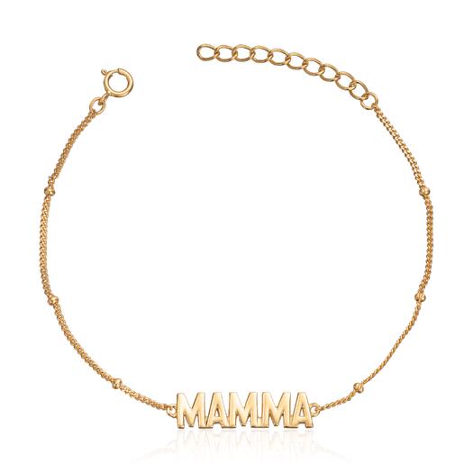 Armbånd "Mamma" i forgylt sølv Mod. 3044916