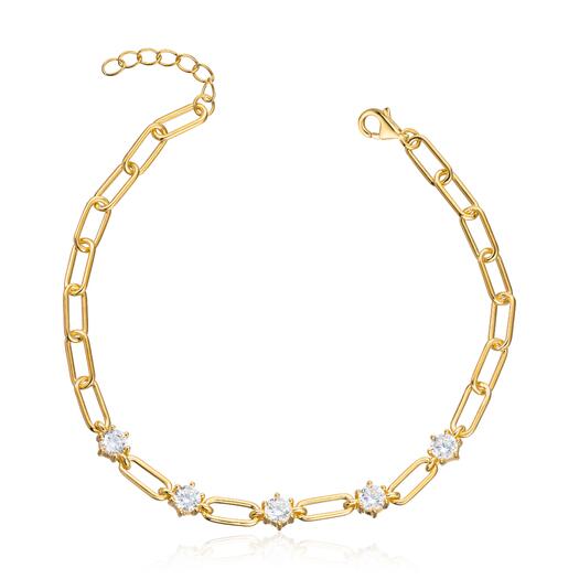Armbånd i forgylt sølv Mod. 3064019