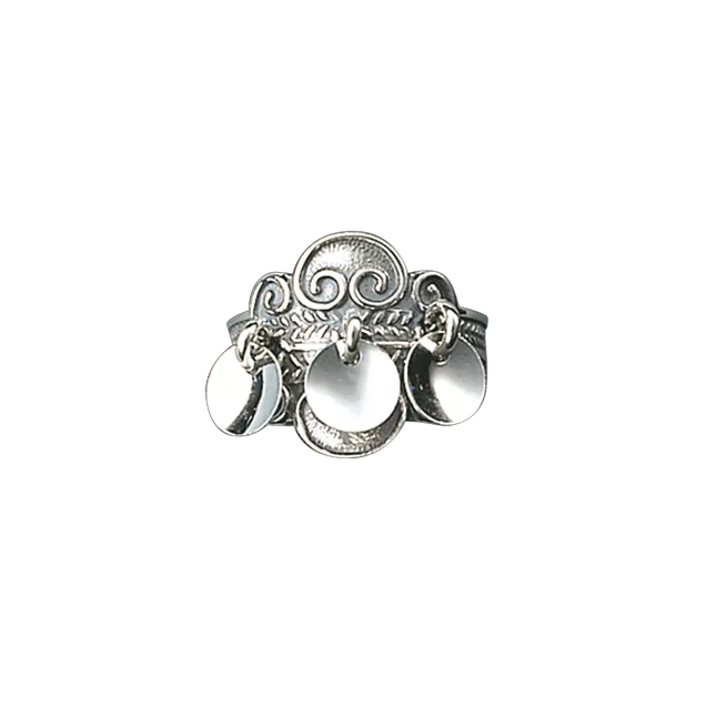 Bunadsring med løv 317102