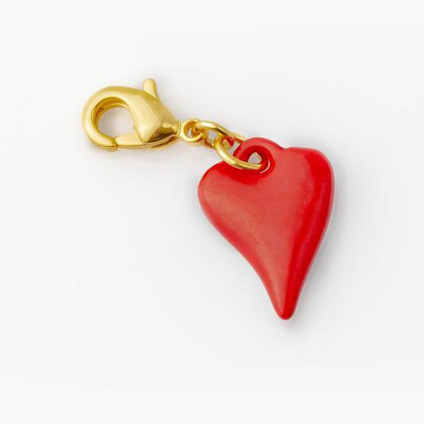 Hjerter Charms rødt hjerte