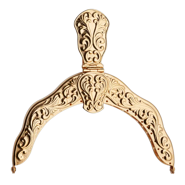 Veskelås til bunad forgylt 527600