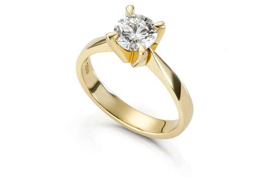 Maud ring 585 gult gull