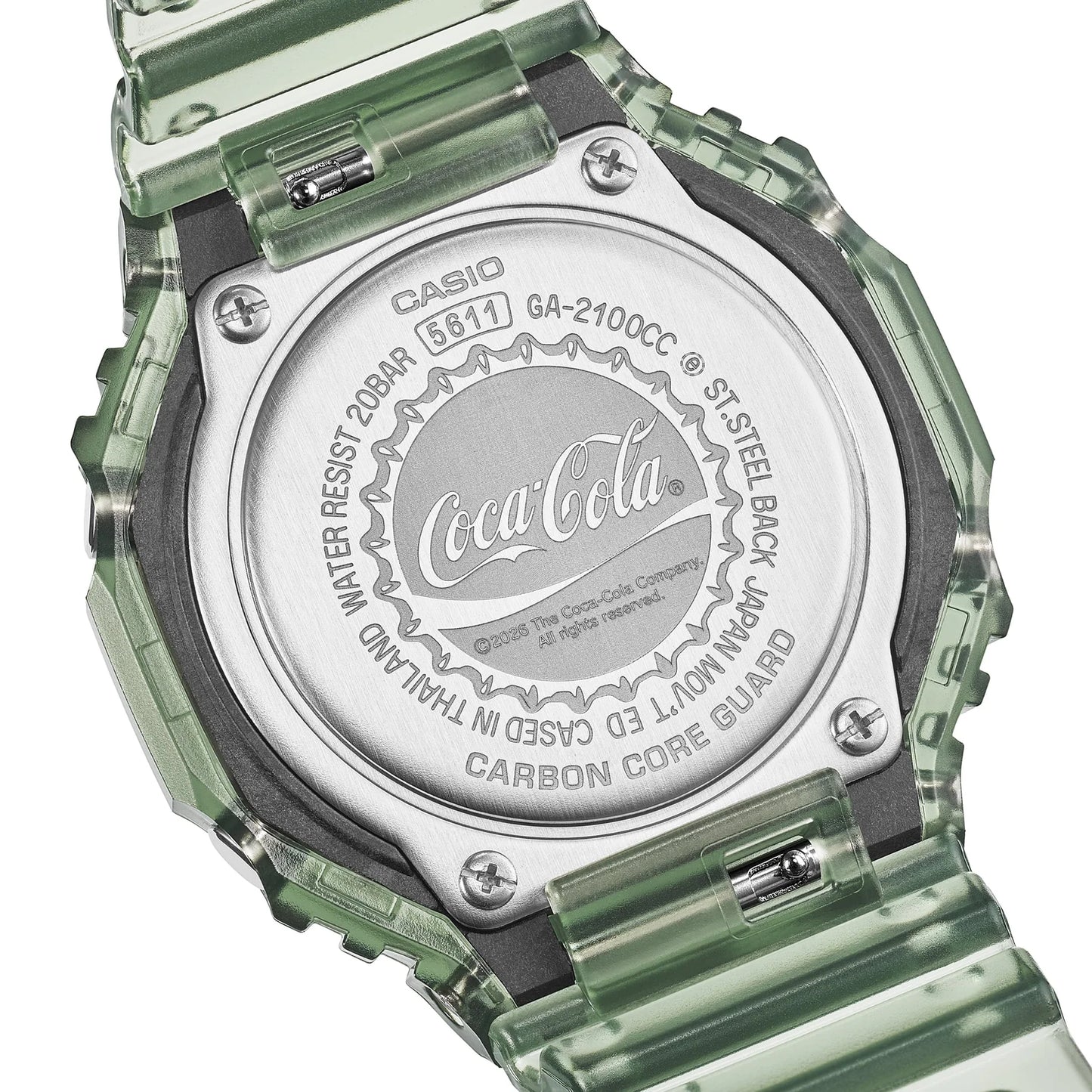 G-SHOCK GA-2100CC-3AER Coca-Cola® collaboration model