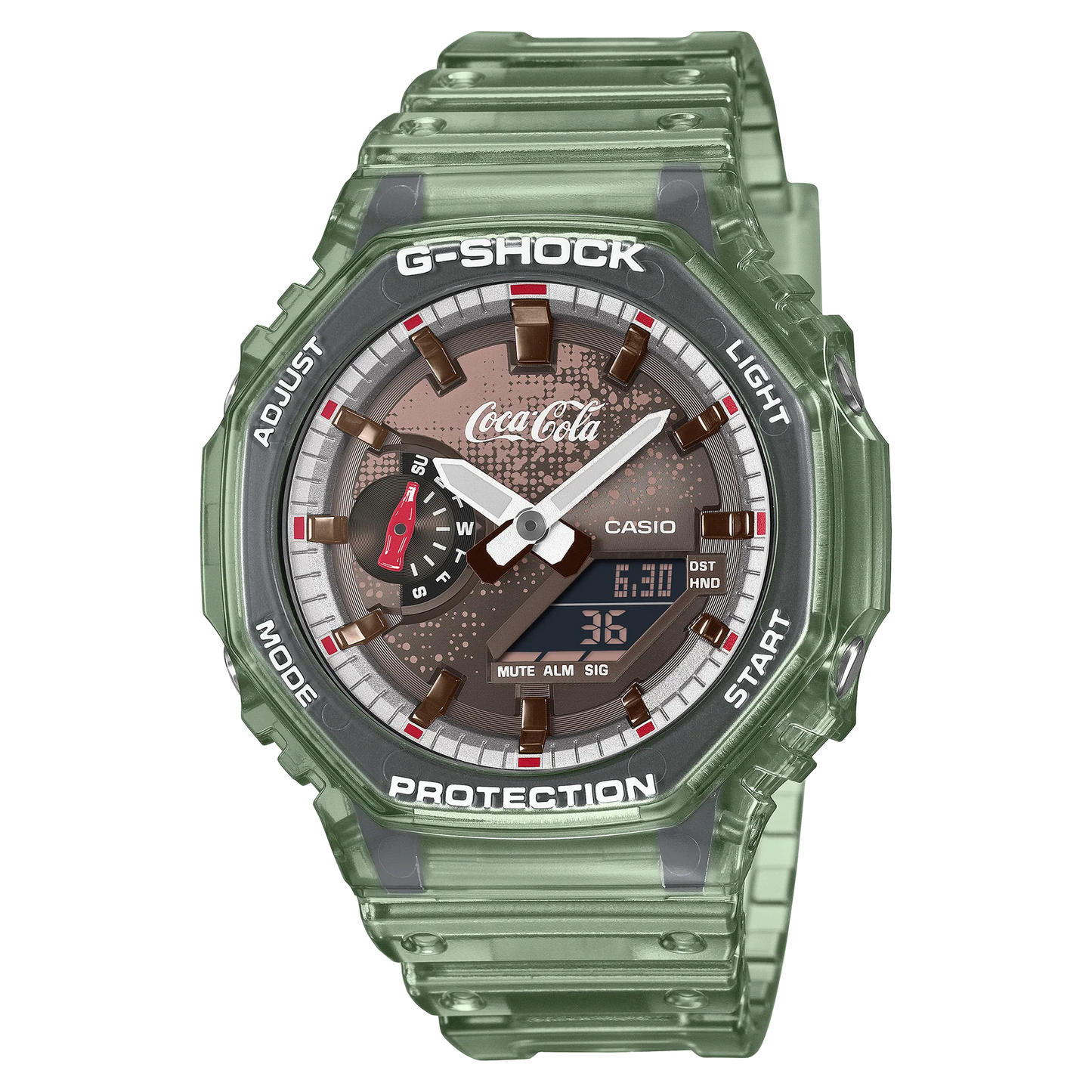 G-SHOCK GA-2100CC-3AER Coca-Cola® collaboration model