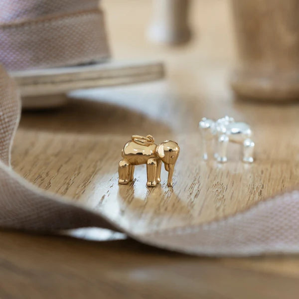 Kay Bojesen Elefant i 18 karat forgylt