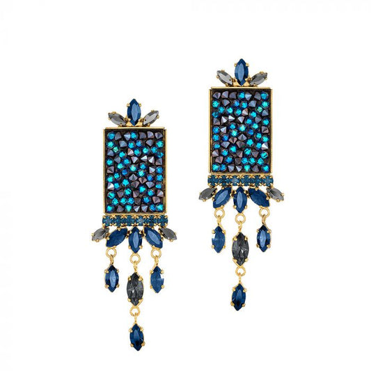 Otazu Queen Maxima Earhangers Blue